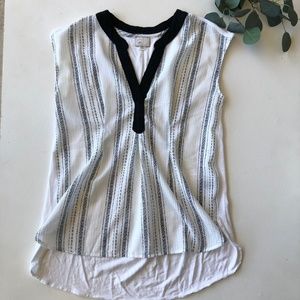 Anthropologie Postmark Sleeveless Blouse
